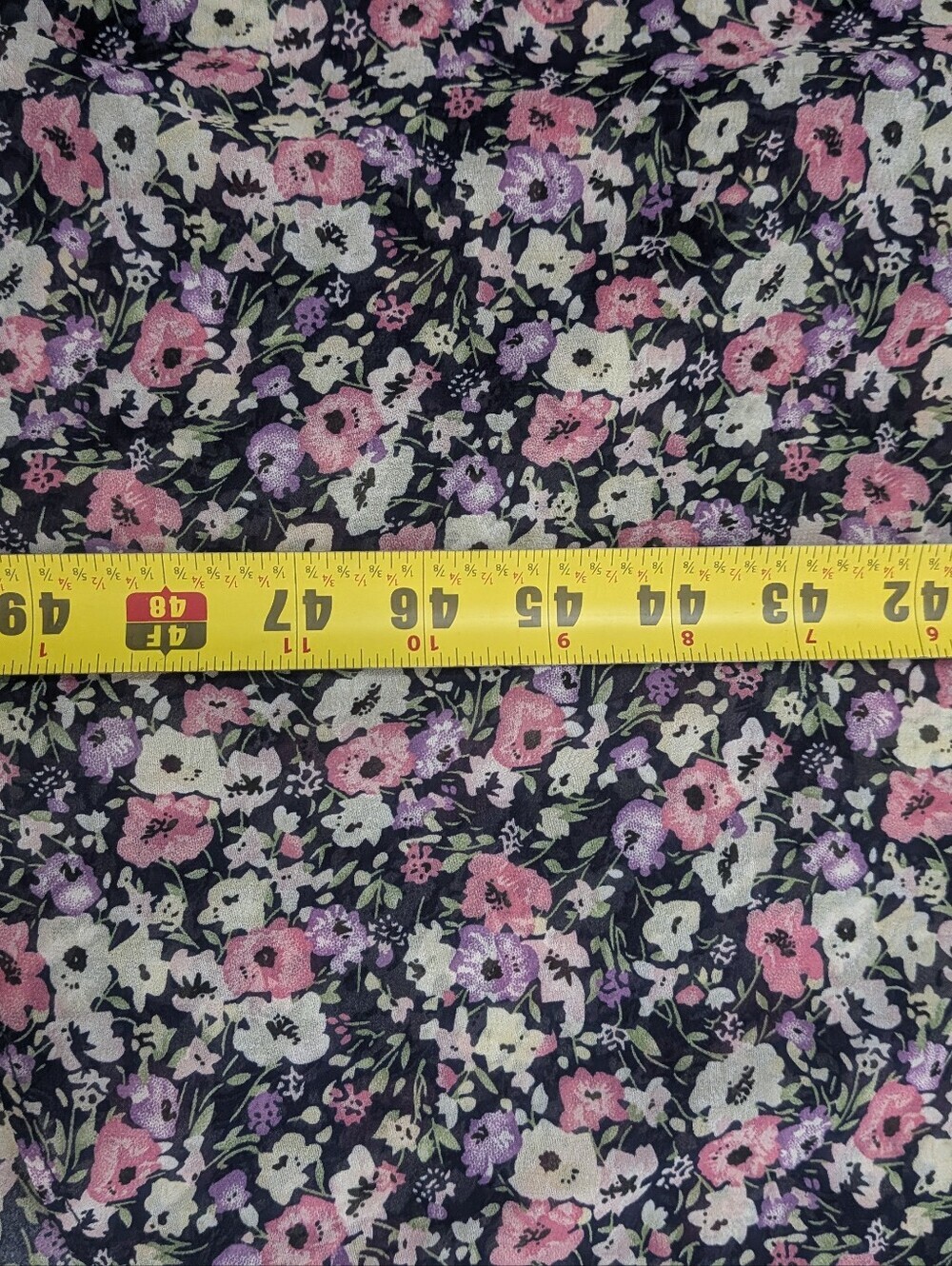 ASTR The Label Dress Women's Small Black Floral Puff Sleeve Fit And Flare EUC - Picture 12 of 13